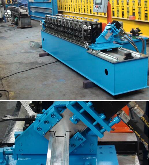 Omega(C Profile) Light Keel Roll Forming Machine