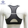 Customized yoga crop top breathable yoga bra