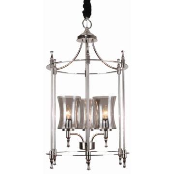 Iron Pendant Lighting, Nickel Finish, for Home Design Styles (SL2247-3)