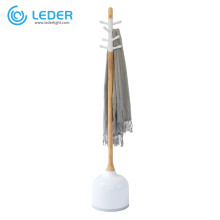 LEDER Led Wooden Reading Floor Lamp