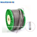 6x19 Alta qualidade Galvanzied Bright Steel Wire Rope