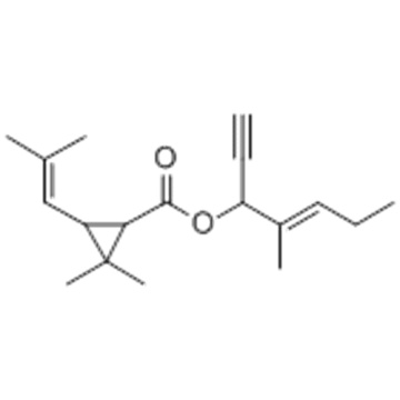 (RS)-(E)-1-Ethynyl-2-methyl-2-pentenyl(1R)-cis,trans-chrysanthemate  CAS 54406-48-3