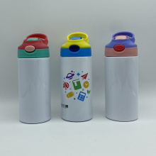 Niños Sublimation Blanks Tumbler Botella de agua para niños pequeños