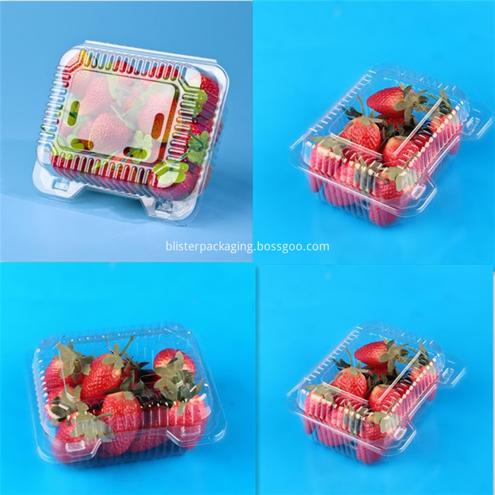 plastic Strawberry box 