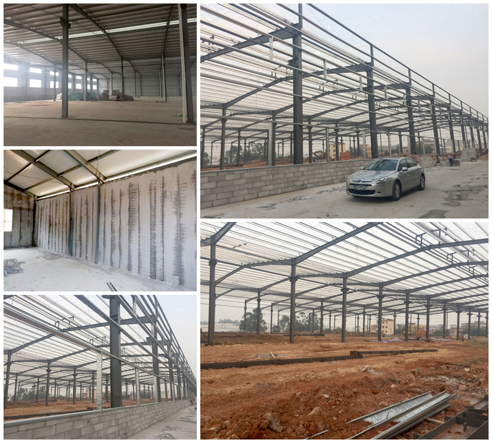 Steel Structure Construction Site