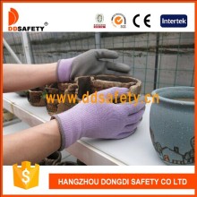 Foam Latex Coated Safety Gloves of String Knitted Dkl417