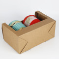 Drinking Cup Corrugated Pdq Display Packing Paper Box