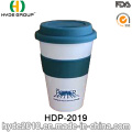 BPA portable, taza de plástico café gratis (HDP-2065)
