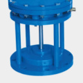 Diaphragm bottom mud discharge valve