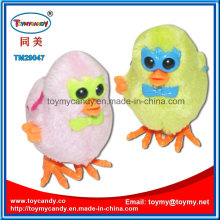 Enrouler les jouets de poulet en peluche Double Wing Cartoon