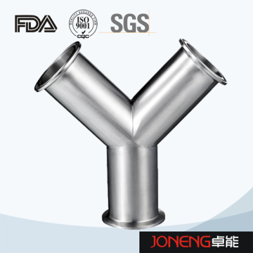 Stainless Steel Sanitary Y Type Clamped End Tee Pipe Fittings (JN-FT3002)