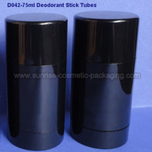 75ml Round Shape Black Deo. Stick Bottle