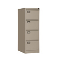 Anti-Tilt Structure Office Metal 4 Drawer File Cabinet