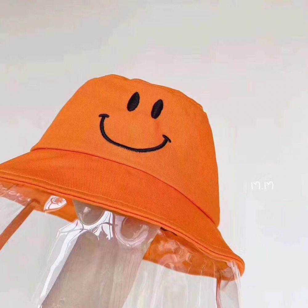 Kids Children Protective Mask Face Shield Mask Hat Bucket Hat Plastic Manufacture