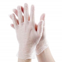 industrial pvc coated work vinyl powder free gloves