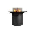 Outdoor Round Gas Firetable with 4-in-1 Accessories