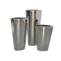 Outdoor Stainless Steel Trough Planter Flowerpot