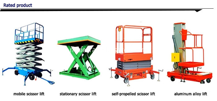 scissor lift table platform