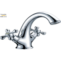 Double Handles Bathroom Faucets Home Depot