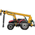 Tractor Crane Tower Erection Tools with Earth Auger