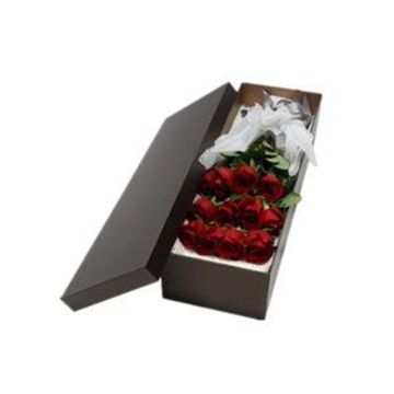 Rigid flower gift packaging box