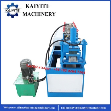 Steel Garage Door Lath Roll Forming Machine