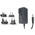 AC DC 12V 3A Adaptador de potencia intercambiable