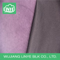 plain dyeing 100% polyester woven suede fabric