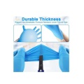 Hot Blue Nitrile gloves Non sterile medical gloves