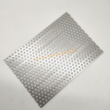AISI304 Stainless Steel Perforated Sheet with 0.5mm Hole