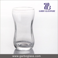 Soprando vidro copo de leite claro (GB062713)