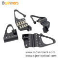 Abrazaderas de suspensión de cable de bajada de fibra óptica Diámetro del cable 2-8 mm