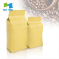 Biodegradable Custom Printed Kraft Paper Coffee  Bags