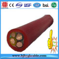 450 / 750V Natural Rubber Insulation Aramid Rope Lift Cable