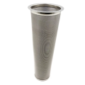 Stainless steel filter element for water treatment