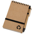 Mini A6 A7 Spiral Notebook with Pen for Custom Printing (PNB046)