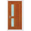 Glass Entrance Wooden Door