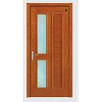 Glass Entrance Wooden Door