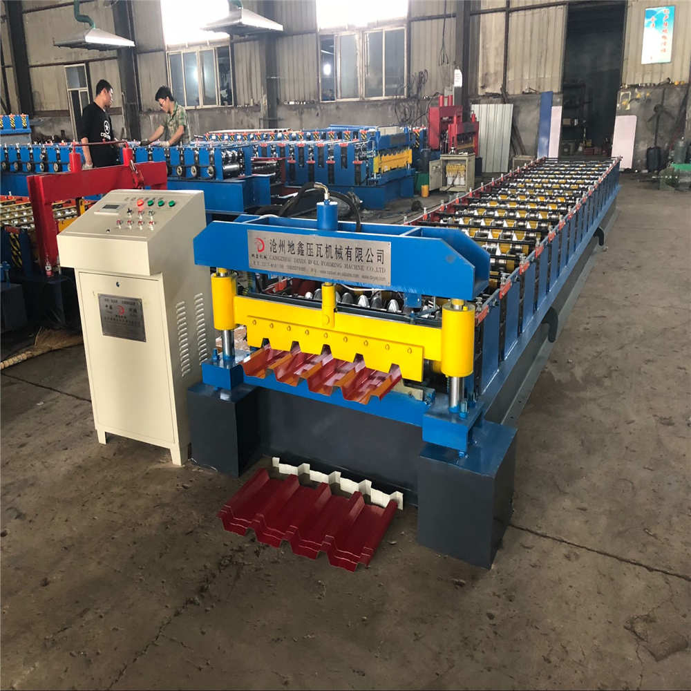 Construction Steel Aluzinc Wall Roof Roll Forming Machine