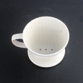 Blanco Dripper de café simple Ceramic Custom