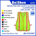 Venda Por Atacado Classic respirável Viz Safety Vest (EN471)