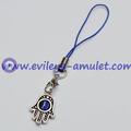 Metal Hamsa Hand Of God Mobile Phone Charm