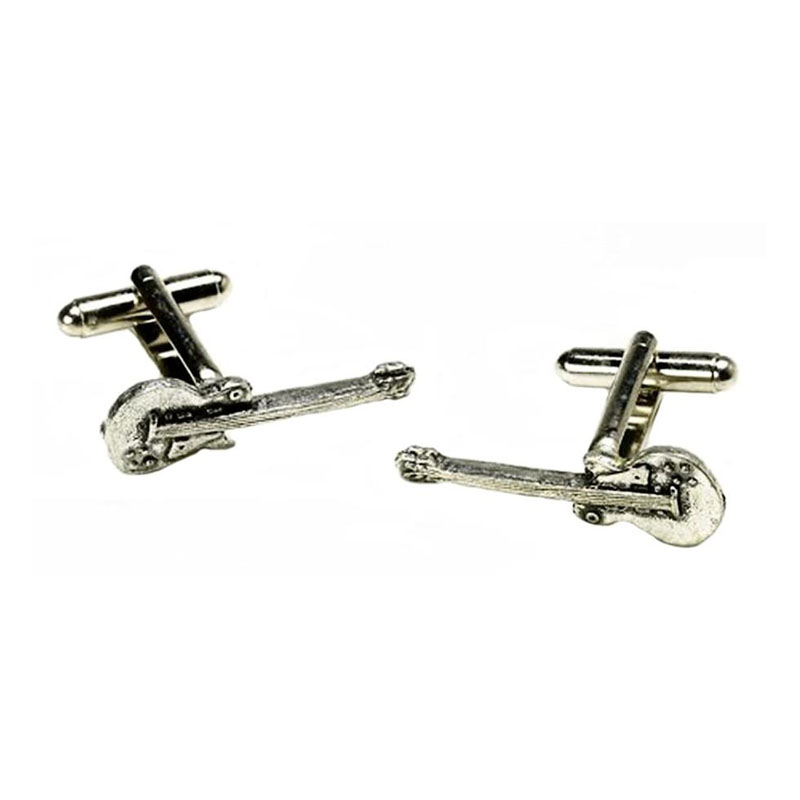 Guitar English Pewter Cufflinks