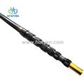 Section lock carbon fiber extension pole telescoping rod