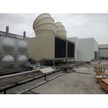 Jn-400d Cross Flow Square Water Cooling Tower with Fan Hood