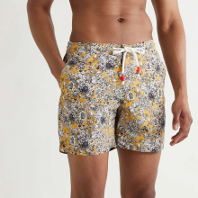 Custom Herren Schwimmstämme Stämme Custom Designer Badebekleidung Shorts Strandwege High Taille Blumendruck Strandshorts für Männer