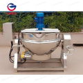 500L Steam Heat Jacketed Cooking Kettle with Agitator