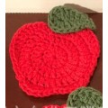 Hot sale New handmade circular insulation coaster cotton crochet placemat coaster