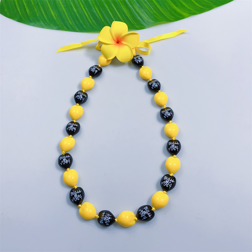 Kukui nut necklace KN-jn056 Kukui nut necklace KN-jn056