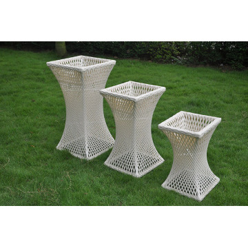 Garten Rattan Blumentopf und Pflanzer